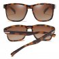 Polarized Tortoise Square Sunglasses Men Women UV400 Anti-Glare Sport Shades