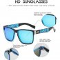 Polarized Square Sunglasses Men Women UV400 Blue Mirror Lens Driving Sport Shade