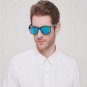 Polarized Square Sunglasses Men Women UV400 Blue Mirror Lens Driving Sport Shade