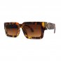 MEN SUNGLASSES HIP HOP SQUARE DESIGNER SHADES RETRO GOLD FRAME RAPPER FASHION