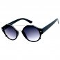 Unisex Round Sunglasses Gradient Lens Retro Style Metal Bridge UV400 Shades