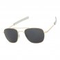 Mens Gradient Aviator Sunglasses Gold Frame UV400 Classic Retro Driving Eyewear