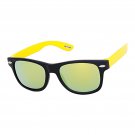 Kids Mirror Lens Sunglasses Neon Arms UV400 Retro Summer Shades Party Favors