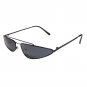 Classy Exotic Unique Chic Sexy Thin Minimalist Black Cat Eye Sunglasses