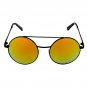 Retro Round Mirrored Lens Sunglasses Men Women Steampunk Goth Festival Shades