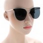 Retro Cat Eye Sunglasses Rimless Color Lens UV400 Shades Womens Festival Glasses