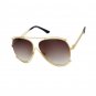 Women CLASSIC VINTAGE RETRO Style Gradient Lens SUNGLASSES Gold or Silver  Frame