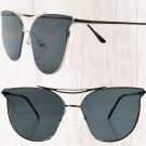 Modern Elegant Design Classic Style Cat Eye Silver Frame Womens Sexy Sunglasses