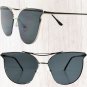 Modern Elegant Design Classic Style Cat Eye Silver Frame Womens Sexy Sunglasses