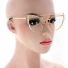 CLASSIC VINTAGE RETRO Unique CAT EYE Style Clear Lens EYE GLASSES Fashion Frame