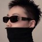 Star Quality BB Rectangle Sunglasses Men Luxury Brand Fashion Vintage Trendy