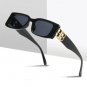 Star Quality BB Rectangle Sunglasses Men Luxury Brand Fashion Vintage Trendy
