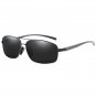 HD Polarized Metal Sunglasses Men Women UV400 Classic Black Driving Glasses
