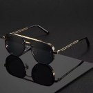 Luxury Square Aviator Sunglasses for Men & Women Lightweight Metal Frame UV400