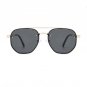 Luxury Square Aviator Sunglasses for Men & Women Lightweight Metal Frame UV400