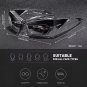 Clear Frame Sport Sunglasses UV400 Shield Wrap Cycling Streetwear Unisex