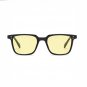 Rectangle Tony Stark Sunglasses Men Yellow Lens Brand Designer Fashion Iron Man