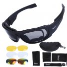 Daisy C6 Polarized Ballstic Army Sunglasses Military Goggles Rx Insert 4 Lens Ki