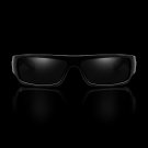 ������️ Gangster Rectangle Sunglasses – Black Lens Streetwear Shades