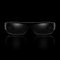 ������️ Gangster Rectangle Sunglasses – Black Lens Streetwear Shades
