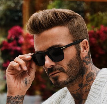 Black Square Sunglasses Men Women UV Protection Trendy Fashion Eyewear