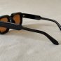 Black Frame Orange Lens Sunglasses | Retro Street Style Shades