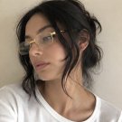 Gold Rectangle Sunglasses – Vintage Style, Minimal Luxe Frames