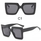 Vintage Oversize Square Sunglasses Women Luxury Brand Big Frame Gradient Sun Gla