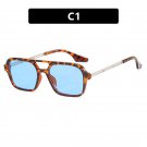 Pilot's Double Beam Sunglasses 2024 New Retro Box Sunglasses Instagram Internet