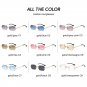 Vintage Rimless Polygon Sunglasses Women Men Luxury Brand Designer Popular Trave