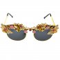 New Fashionable and Elegant Classical Sunglasses, Artistic Pearl Inlaid Sunglass