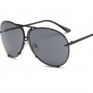 Fashion Pilot Sunglasses Women Men Brand Designer Retro Mirror Sun Glasses Silve