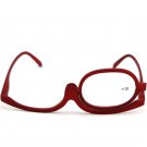 Lady's Make Up Magnifying Reading Glasses For Women Portable Clear Lens Spectac