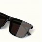 Men'S Simple Black Square Fashion Glasses,for Men Women, Outdoor Travel, Driving