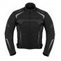 Men Motorcycle Waterproof Cordura Jacket Motorbike Textile Coat Black XS-7XL