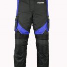 Blue Motorbike Cordura Trousers Motorbike Riding Pant Waterproof Armour Ce Approved