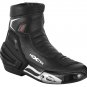 Motorbike Racing Black Boot Motorcycle Casual Leather Waterproof Shoes for Sale