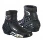 Motorbike Racing Black Boot Motorcycle Casual Leather Waterproof Shoes for Sale