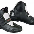 Motorbike Racing Boots Armours Motorcycle Touring Leather Shoes Waterproof