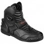 Motorbike Waterproof Leather Boots Bikers Short Ankle Racing Shoes