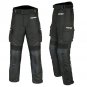 Motorbike/Motorcycle Riding Waterproof Suit Cordura Textile Jacket & Pant Black