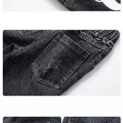 Children Holes Jeans 2018 New Pattern Little Bear Trousers Tide Baby Casual Pants for frozen