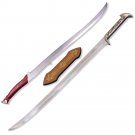 Sword Of Thranduil From The Hobbit Replica Sword & Hadhafang Sword of Arwen From LOTR