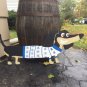 Dachshund (Doxie) Christmas Yard Art / Lawn Display - Set of 4