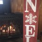 Rustic "NOEL" Reclaimed Wood Sign