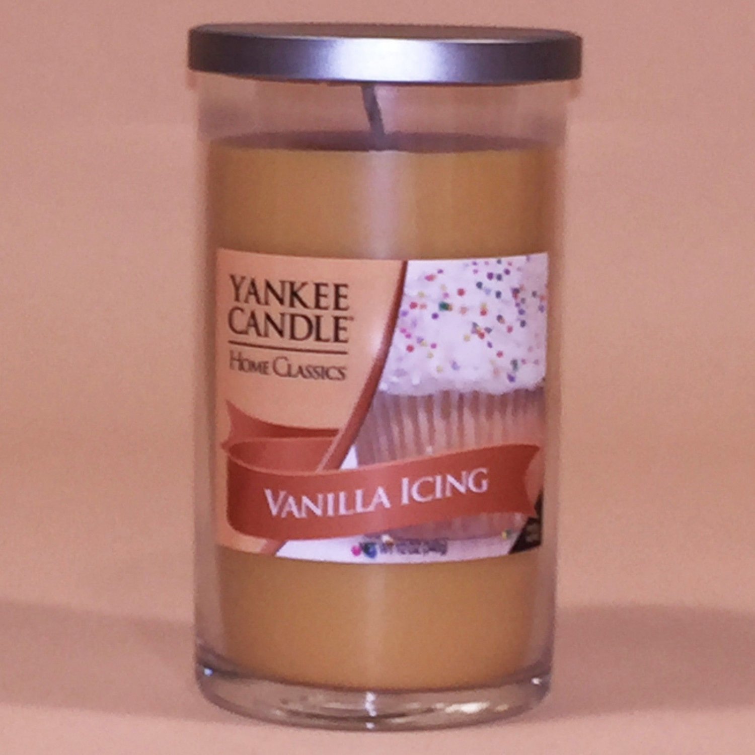 * NEW * Yankee Candle Medium Perfect Pillar Candle, Vanilla Icing (clarkstc)