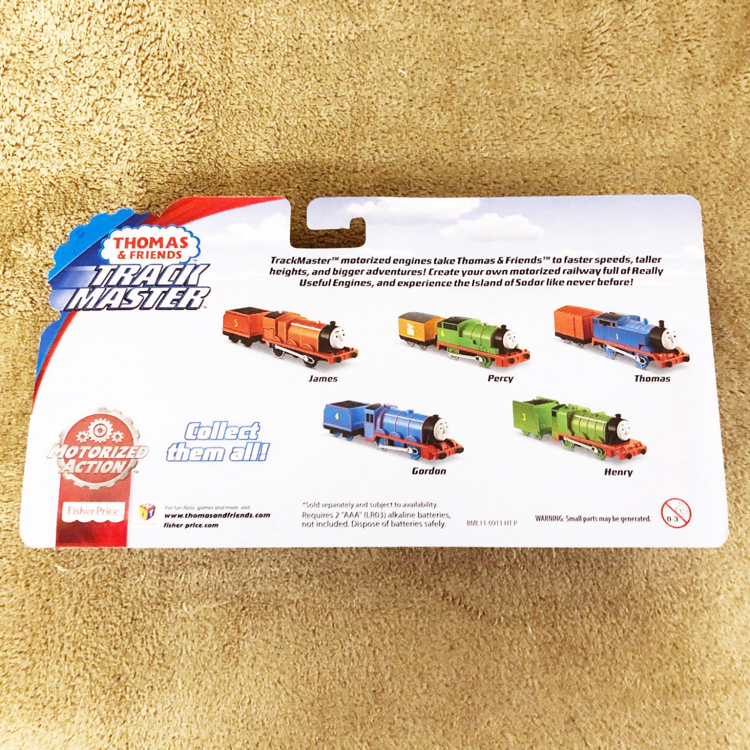 * NEW * Thomas & Friends Gordon TrackMaster Motorized Train Set (#clarkstc)