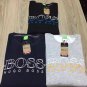 New Men's Hugo Boss Long Sleeve Crew neck Jumper Sweatshirt Black,Navy,Gray Tee