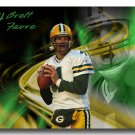 Brett Favre Photo , #4 Green Bay Packers Custom NFL Canvas Print (nfl001)