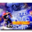 Wayne Gretzky Photo, #99 New York Rangers Custom Canvas Print (NHL020)
